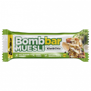 Bombbar Muesli Мюсли-батончик, 45 грамм