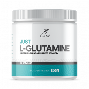 Just Fit Just L-Glutamine, 500 грамм