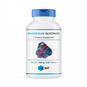 SNT Magnesium Glycinate, 240 таблеток, 500 гр, 500 гр, 500 гр, 500 гр