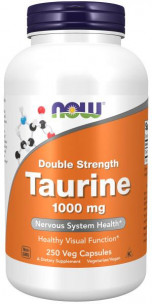 NOW Taurine 1000 мг, 250 капс