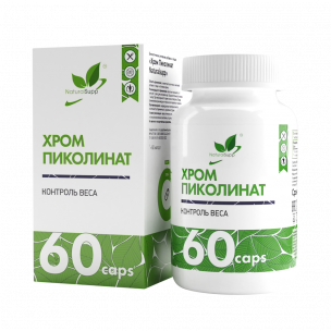 Natural Supp Chronium Picolinate, 60 капсул