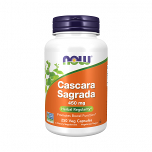 NOW Cascara Sagrada 450 mg, 250 капсул