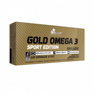 Olimp Sport Nutrition Gold Omega-3 Sport Edition, 120 капсул