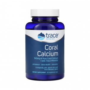 Trace Minerals Coral Calcium, 60 капсул