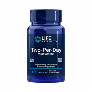 Life Extension Two-Per-Day Multivitamin, 120 капсул