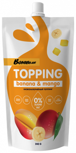 Bombbar Низкокалорийный топпинг, 240 грамм