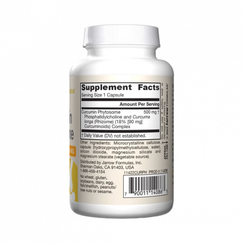 Jarrow Formulas Curcumin Phytosome, 60 капсул