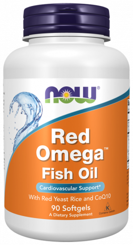 NOW Red Omega, Рэд Омега, 90 капсул