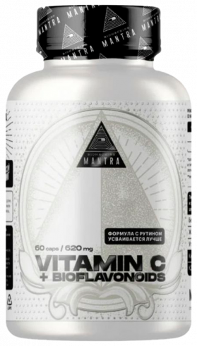 Biohacking Mantra Vitamin C+Bioflavonoids, 60 капсул