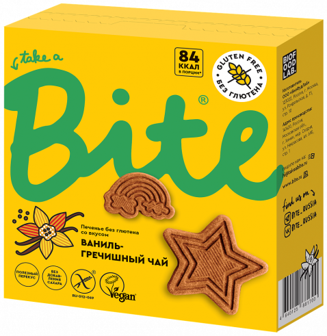 Bite Печенье, 115 гр