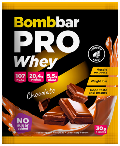 Bombbar Whey Protein, 30 грамм