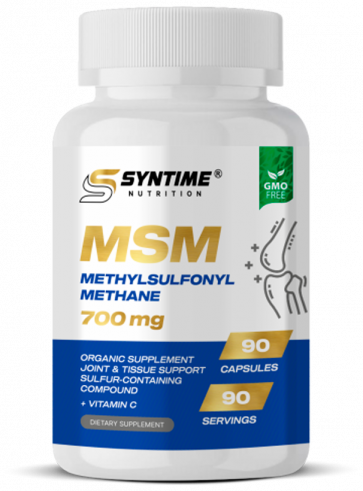 Syntime Nutrition MSM 700 mg, 90 капсул