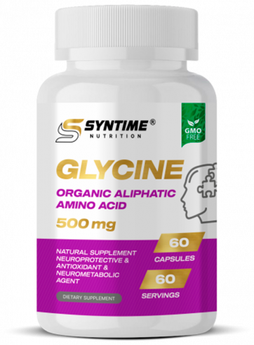 Syntime Nutrition L-Glycine 500 mg, 60 капсул