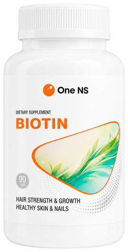 One NS Biotin, Биотин, 90 таблеток