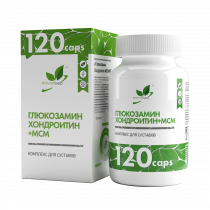Natural Supp Glucosamine Chondroitin + MSM, 120 капсул