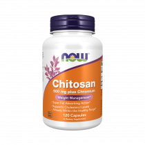 NOW Chitosan Plus 500 mg, 120 капсул