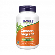 NOW Cascara Sagrada 450 mg, 250 капсул