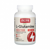 Jarrow Formulas L-Glutamine 1000 mg, 100 таблеток